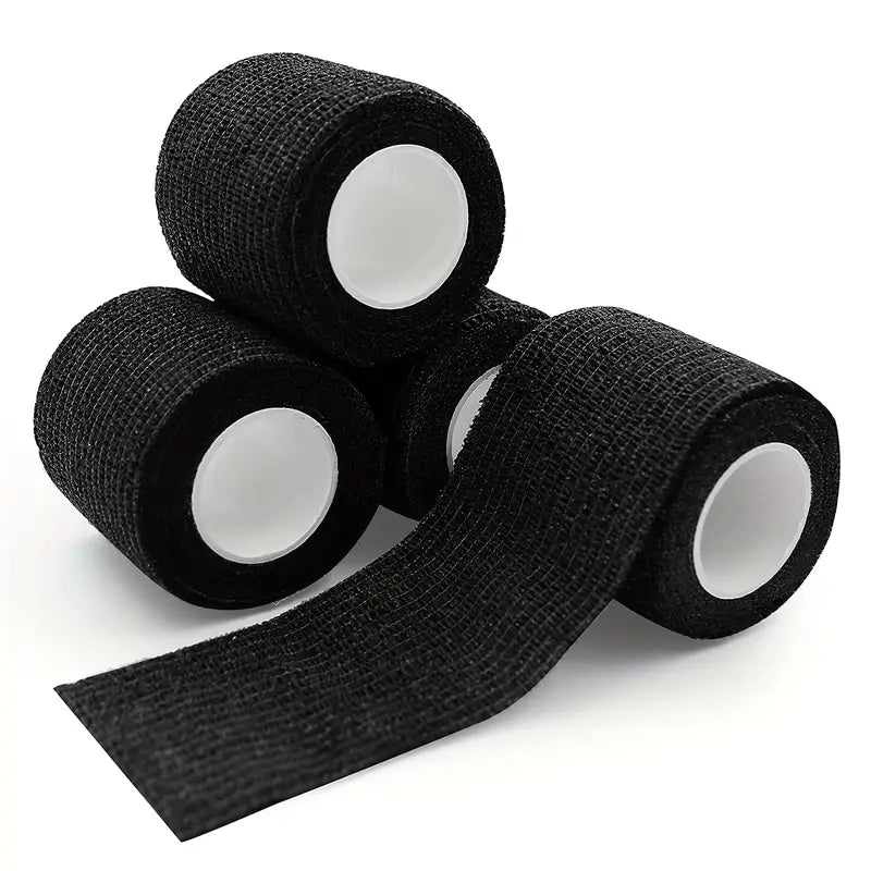 Self-Adherent Bandage Wraps Black